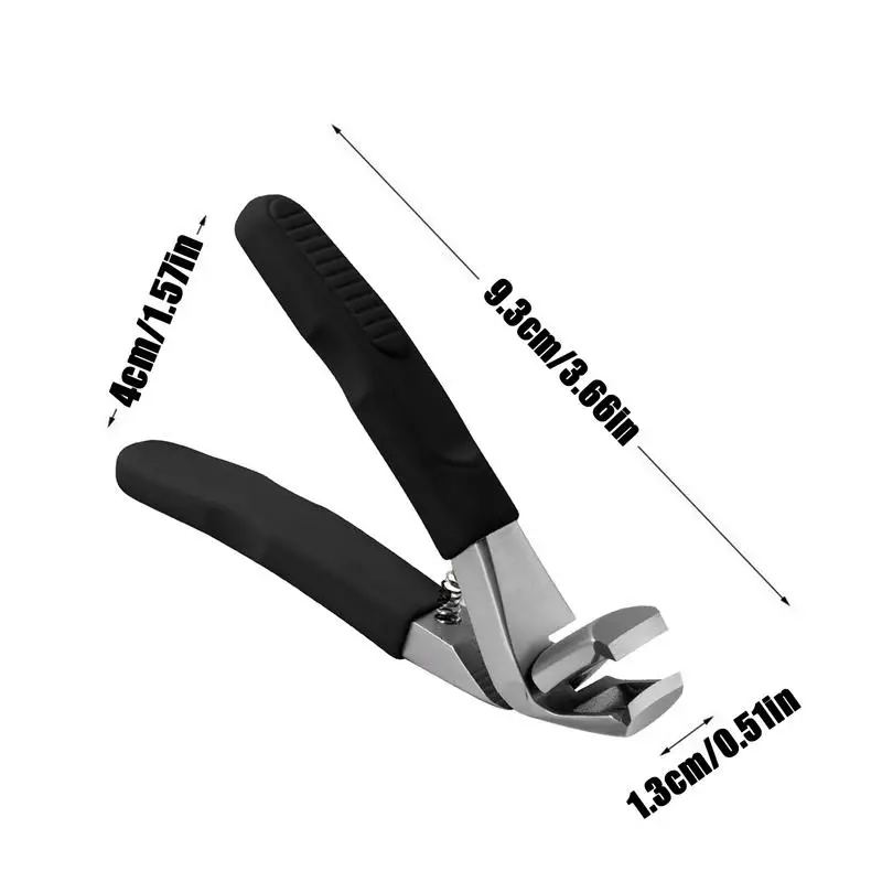 Large Nail Clippers Stainless Steel Wide Jaw Opening Long Handle Toenail Clippers Anti-Splash Angled Head Heavy Duty Fingernail