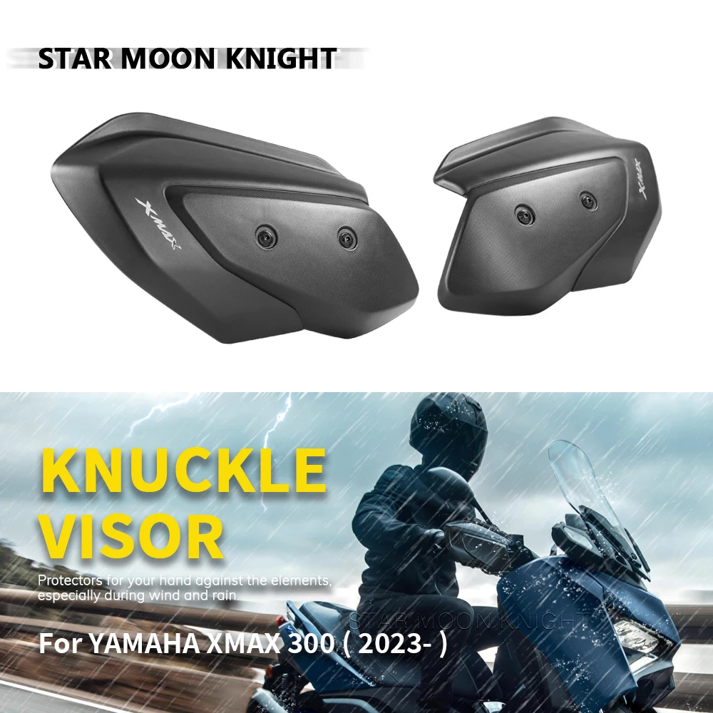 

Motorcycle Accessories Handguard Shield Hand Guard Protector Windshield Knuckle Visor For YAMAHA XMAX 300 2023- X MAX X-MAX