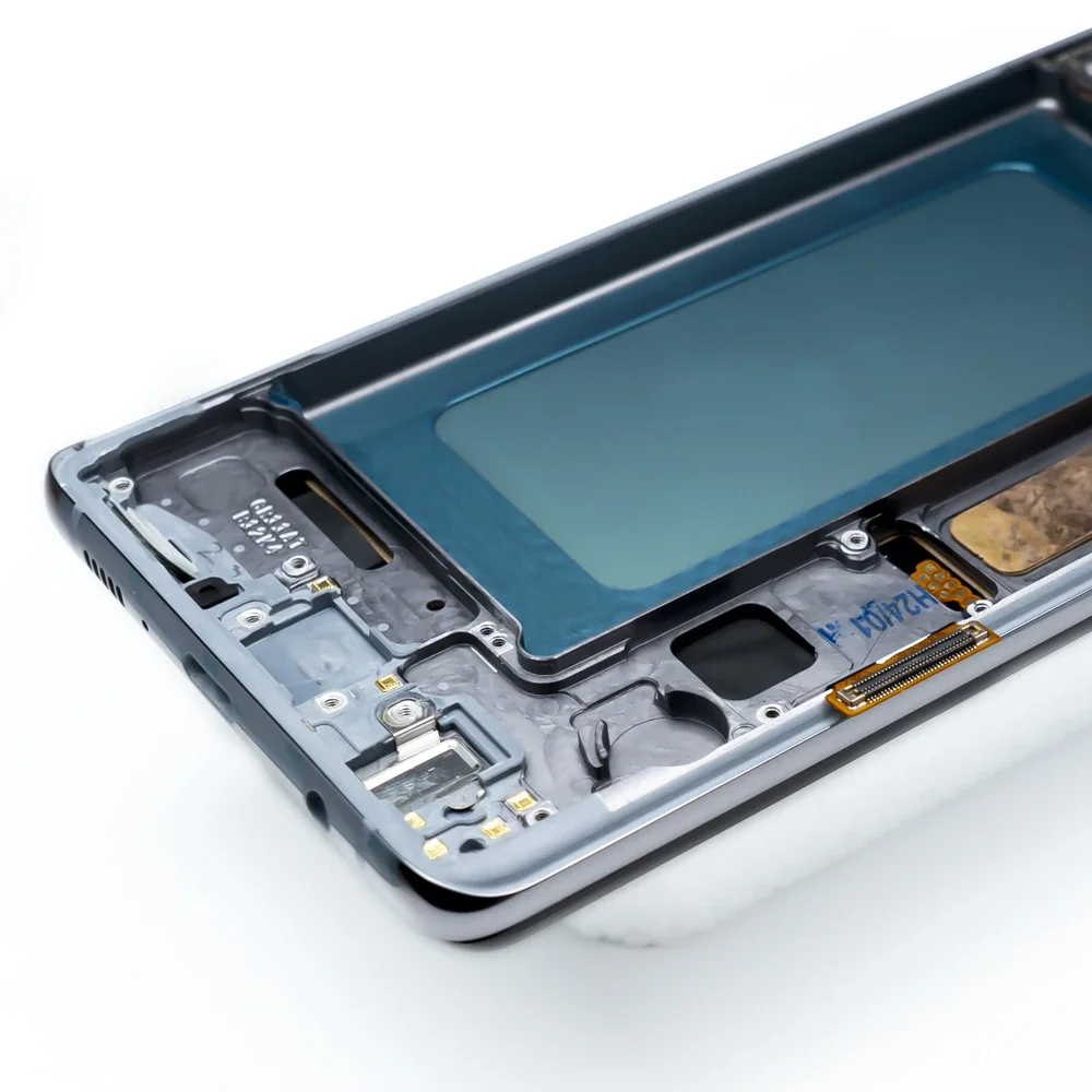 LCD 디스플레이 터치 스크린 디지타이저 어셈블리 교체, 삼성 S10 + S10 플러스 G975F G975U G975W G975 용 AAA + TFT 6.4 인치 테스트