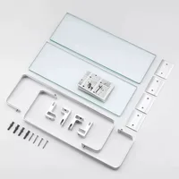 ชั้นวางแก้วฝักบัวOrganizer Bore Storageห้องน้ํารายการอุปกรณ์เสริมOrganizerชั้นวางของฮาร์ดแวร์FIXTURE Home Improvement 6