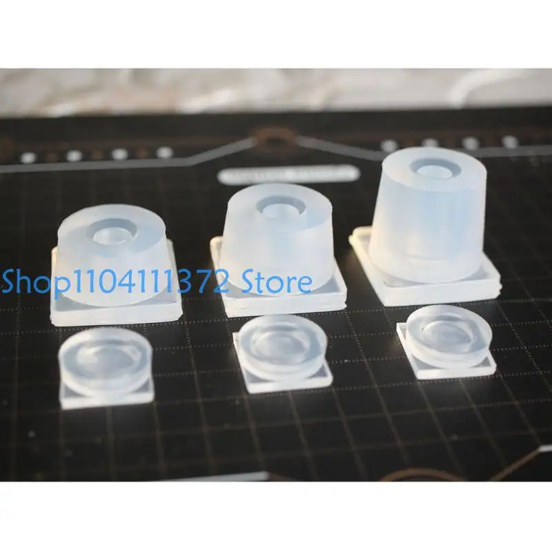 P9FE -Jar -Schimmelpilze mit Deckelabdeckung Zylinderflaschen Silikonform für Schmuck – Detail 10