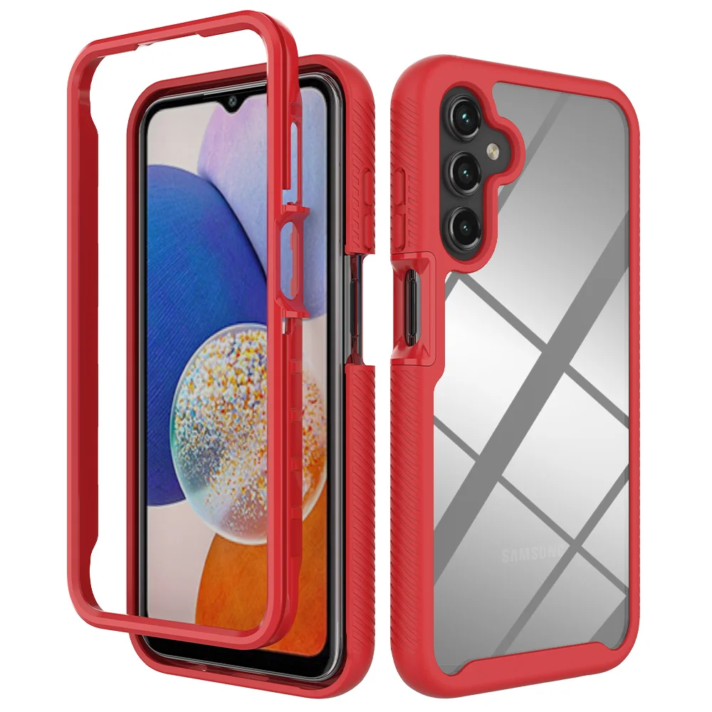 thumbnail image 1 of Hybrid Rugged Armor Shockproof Phone Case For Samsung Galaxy A15 A25 A35 A55 A05S A04S A14 A24 A34 A54 5G TPU Plastic Back Cover, 1 of 5