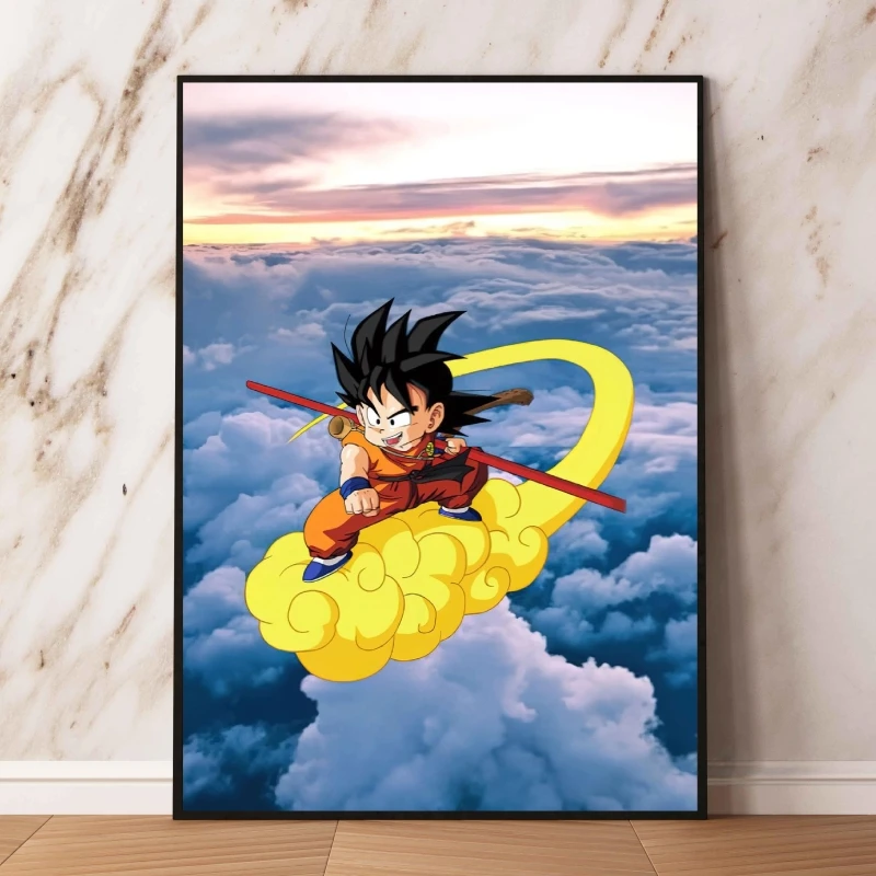 ドラゴンボール モザイクアート 孫悟空 ポスター ドラゴンボール 悟空