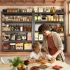 72" H 36" W All-Metal Garage Shelving Unit and Storage-Easy Assembly Shelves 5-Tier Rack|Heavy-Duty Adjustable Shelf 1