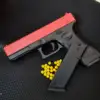Lower Magazine Manual G17 Toys Gun Soft Bullets Handgun Airsoft Pistol For Boys Outdoor Sports Blaster Boys Gift 2