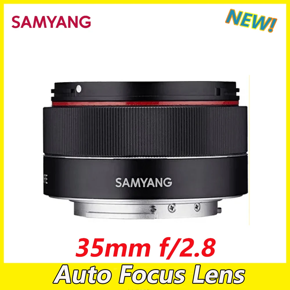 Samyang Af 35Mm F/2.8 Obiettivo Con Messa A Fuoco Automatica Full Frame Ultra Compatto Grandangolare Per Sony E Mount A7R A7Ii A7Rii A7Rav A9Ii