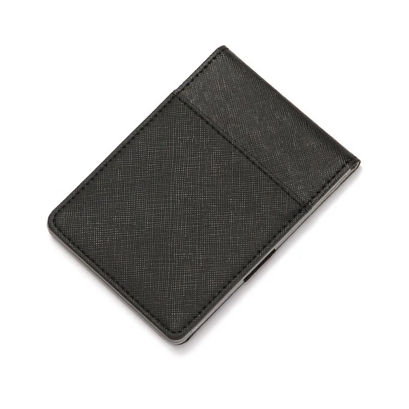Pu Leather Card Holders Men Wallet Mini Credit Card Wallet Purse Women Slim Soft Thin Small Bags