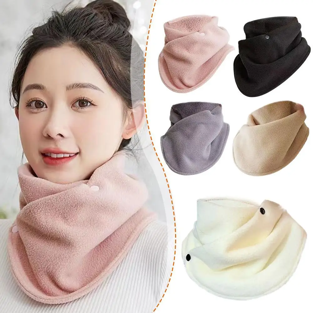 New Lamb Fleece For Women Scarves Winter Warm Fake Collar Scarf Plush Bib Snood Female Windproof Wrap Neck Protection Colar new lamb fleece for women scarves winter warm fake collar scarf plush bib snood female windproof wrap neck protection colar