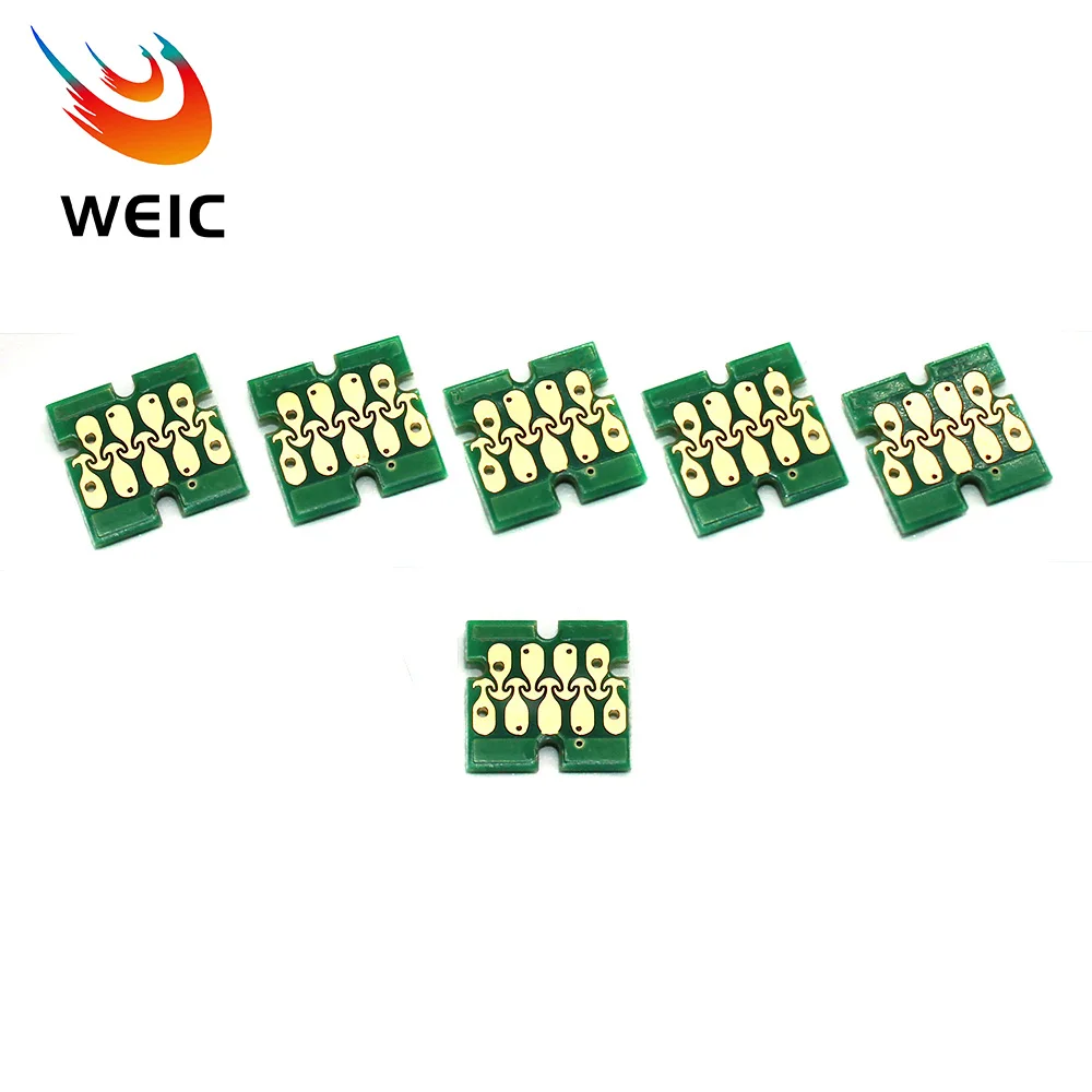 6PC/Set Ink Cartridge ARC Chip for Epson XP850 XP750 XP760 XP860 XP950 XP960 XP55 XP970 Printer