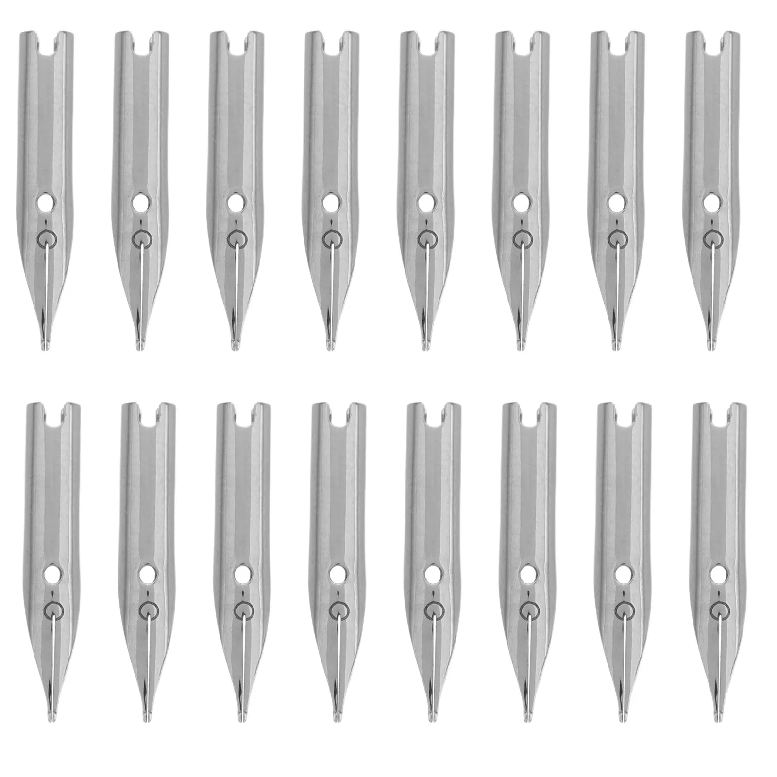 40Pcs 유니버설 만년필 펜촉 0.38 0.5mm 고정밀 금속 서예 펜촉 쓰기, 그리기, 페인팅을 위한 교체 팁