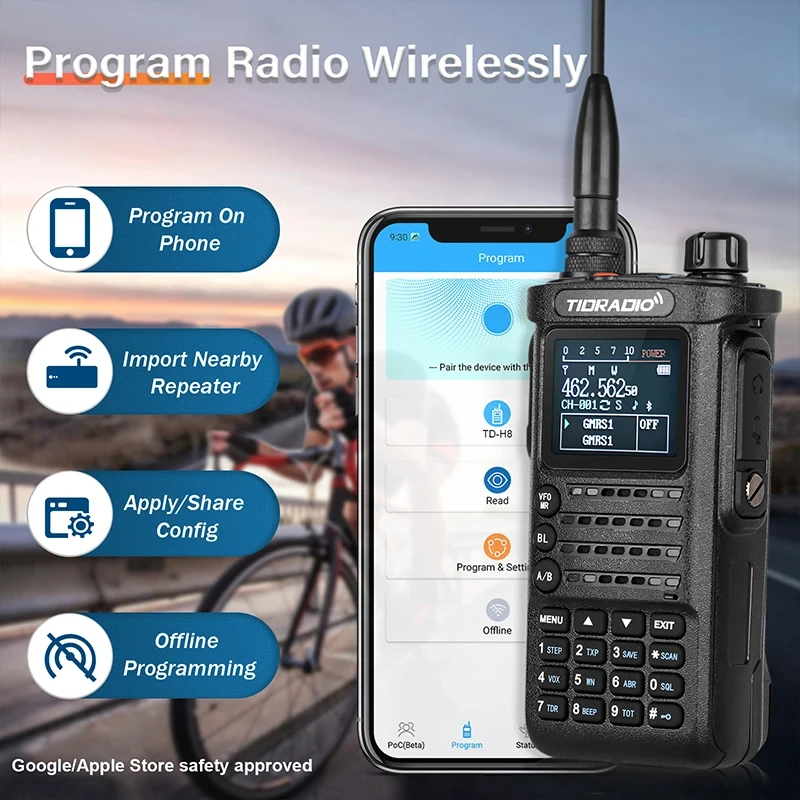 Рисунок 3 - Рация 2-го поколения TIDRADIO TD H8 10 Вт