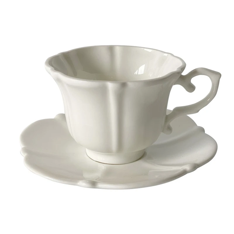 

Европейская керамическая кружка в стиле ретро кофейная чашка английский послеобеденный чай керамическая кофейная чашка и блюдце набор мини кофейная чашка