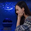 Night Lamp Projector Starry Sky Night Light Projector Baby Lamp Decor Rotating Starry Nursery Moon Galaxy Projector Table Light 4