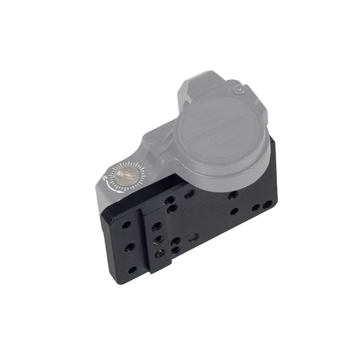 Tactical Glock Rear Sight Mount Plate Base VISM PRO Flip Up Red Dot Sight RM Footprint Mos Glock 17 19 Rear