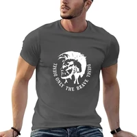 2025 nouveau T-shirt en coton pour hommes confortable col rond imprimé grande taille haut unisexe vêtements Harajuku rétro décontracté vêtements de rue 2