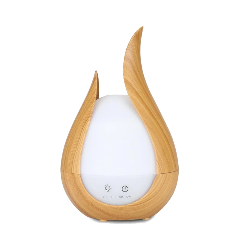 

Air Humidifier 7 Color Aroma Essential Oil Diffuser Wood Aromatherapy Cool Mist Maker Fogger EU Plug
