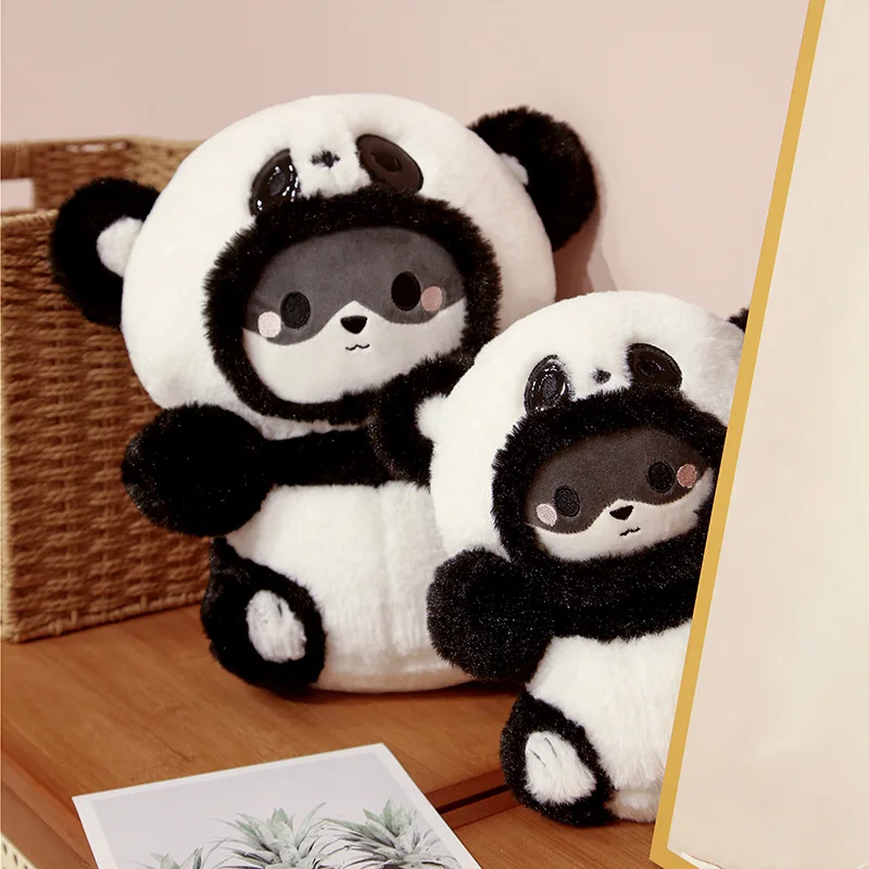 Kawaii Snow Panda Plush Toy Cartoon Stuffed Animals Pandas Plushies Doll Anime Soft Kids Toys for Girls Boys Birthday Gifts