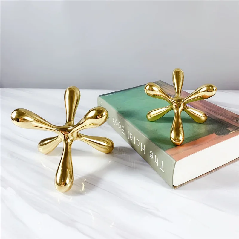 

Modern minimalist creative ornaments paperweight press book office study desktop decorations