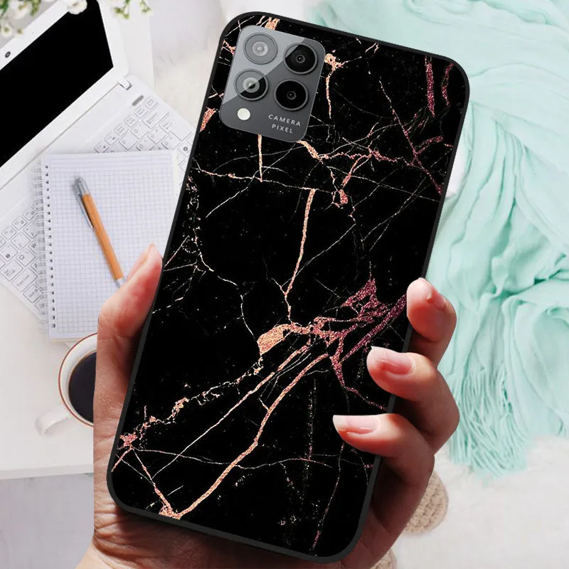 Marble Design Soft Silicone Shockproof Phone Cover