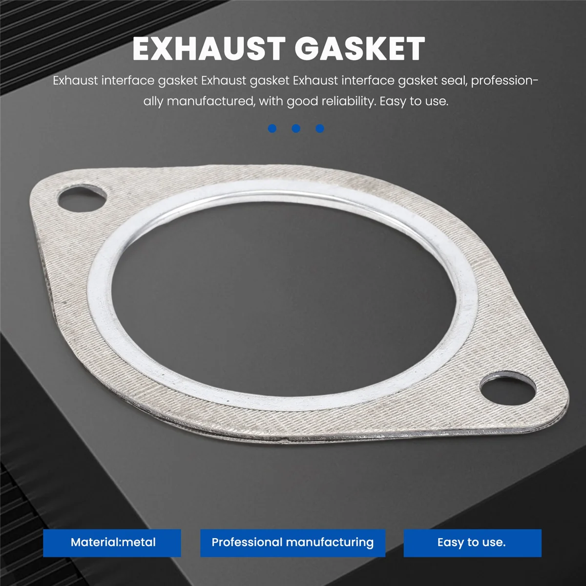 For-BMW E60 E71 E84 E90 E92 E93 Exhaust Gasket 18307553603