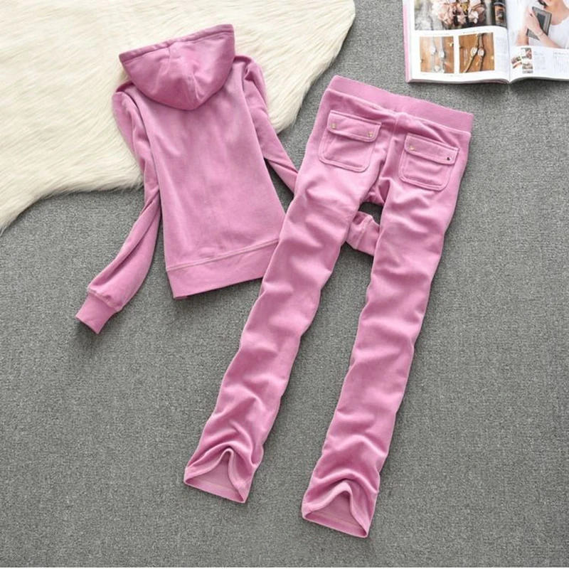 Sets for Women 2 Pieces Women Sport Tracksuit Zipper Hoodies Sweatshirt Pants Set Jogger Sport Wear Ladies Casual Suit