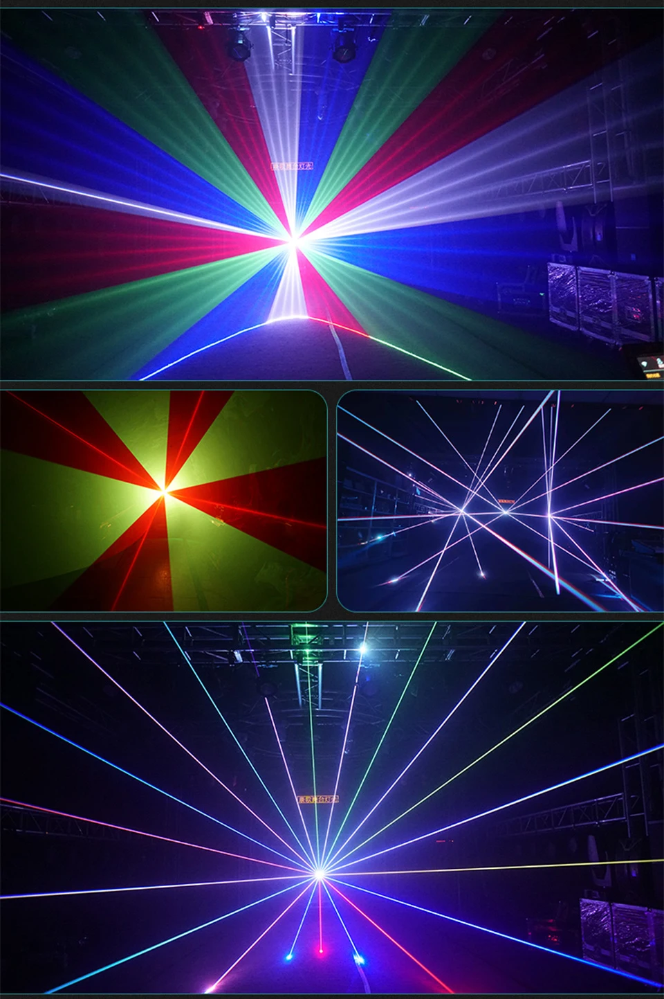 RGB 2W 3W 4W 5W 6W Stage Laser Light DJ Party Wedding Laser Lights ILDA Full Col