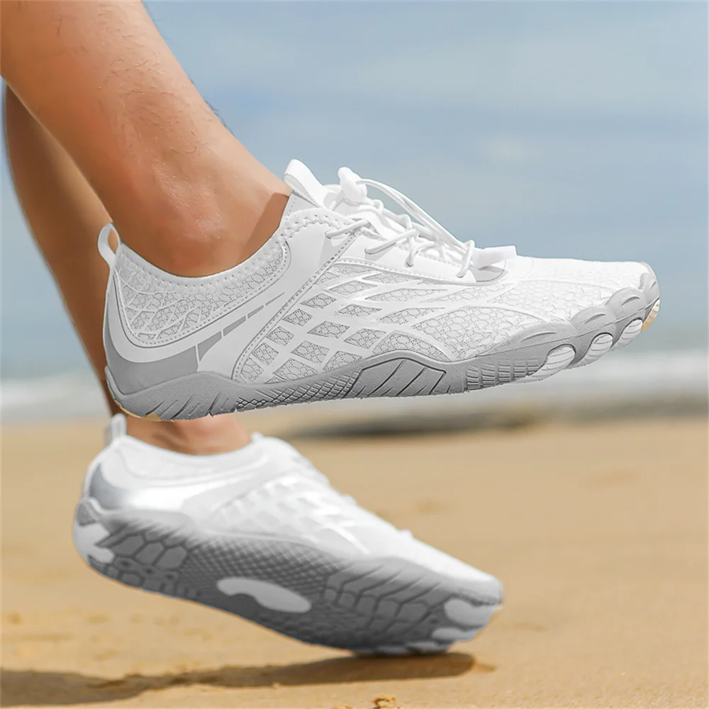 Water Shoes Summer Upstream Wading Five Fingers Barefoot Aqua Shoes Beach Seaside Swimming Sneakers Unisex Men Women