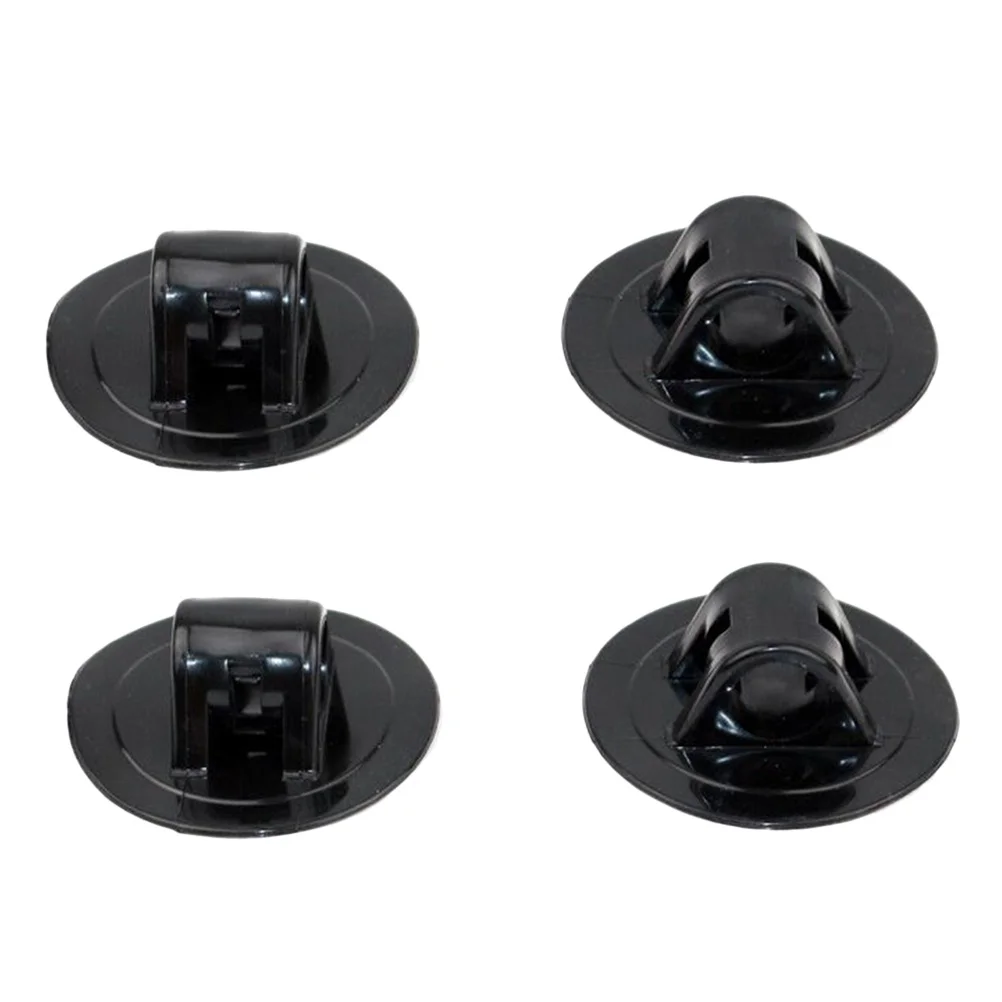 

8PCS Kayak Motor Fixed Bracket Buckle Motor Seat Outboard Hook(Black)