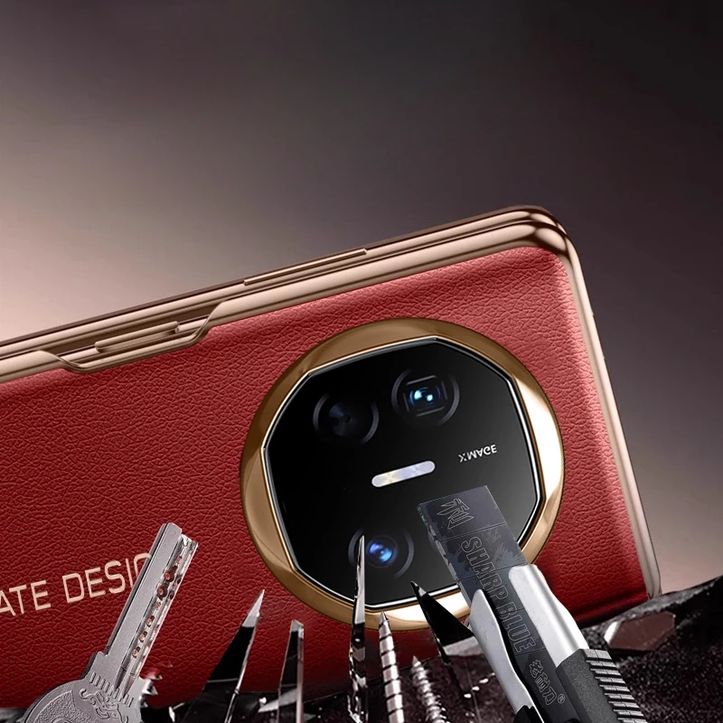 Luxury Leather 360° Full Cover Phone Case with Smart Sleeping Shockproof Bumper