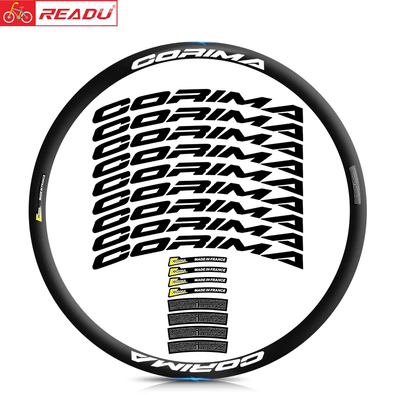 2022 MCC 32 Road Bike RIM sticker bicycle wheel set stickers personalized decoration waterproof