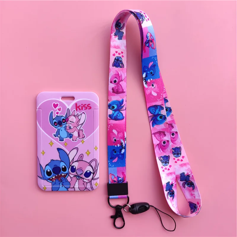 Porte badge Tour de Cou Stitch Disney