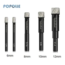 Ouvre trou sec en marbre, 6mm 35mm, carreaux de céramique, granit, brique nitrifiée, braisé, foret 1