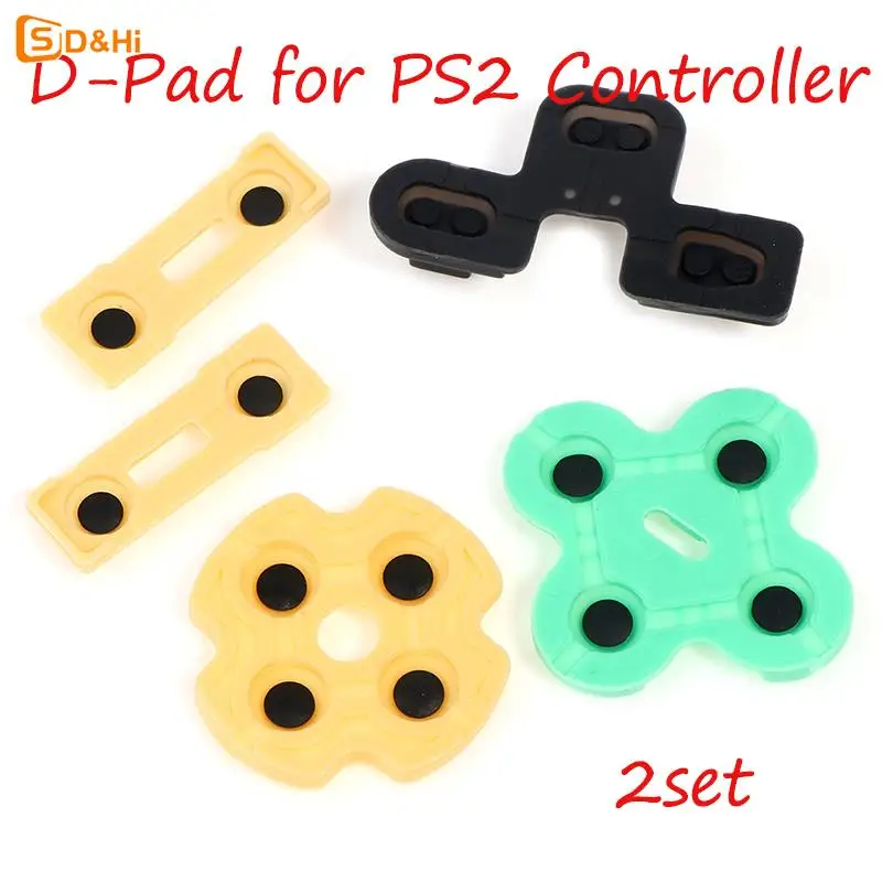 Dual Conductive Rubber Button Pad Set
