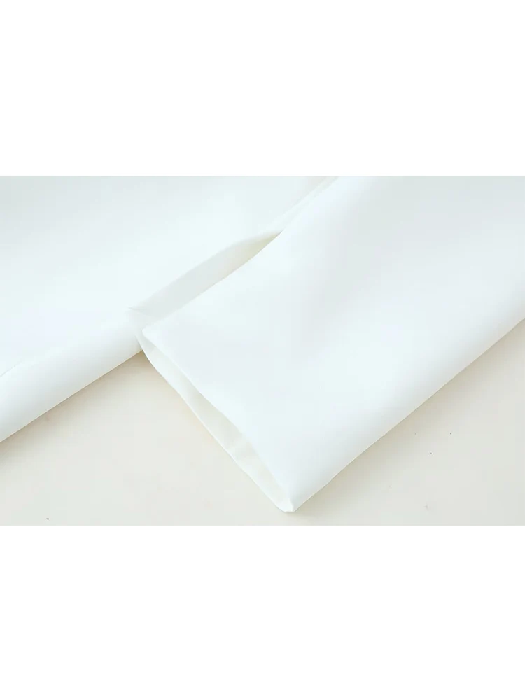 Office Ladies Mini Dress Stand Collar Full Sleeve Chic Button Decoration Daily Casual Simple Fashion Slim Fit Lady Short Dress