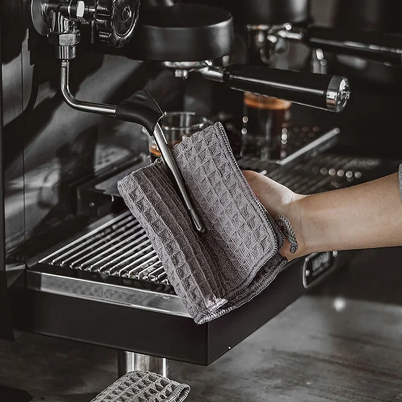 Barista Bar Towel Super Absorbent Coffee Machine Special Rag No Lint Square Towel Cleaning Cloth Coffee Machine Cleaning