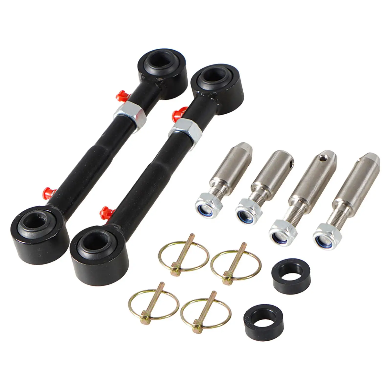 Front Sway Bar Links Disconnects Metal for Jeep JK 2/4 Doors Front Sway Bar Links Disconnects Metal for Jeep JK 2/4 Doors