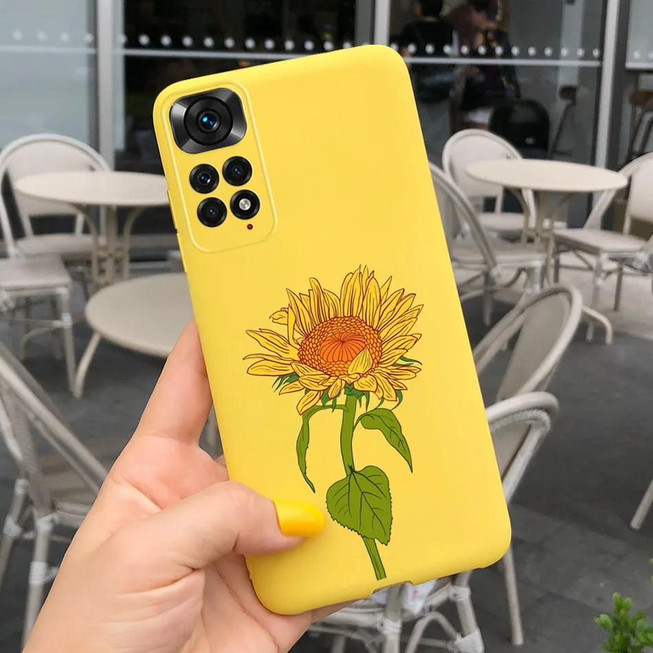 Stylish Girl Flower Silicone Soft Case Bumper
