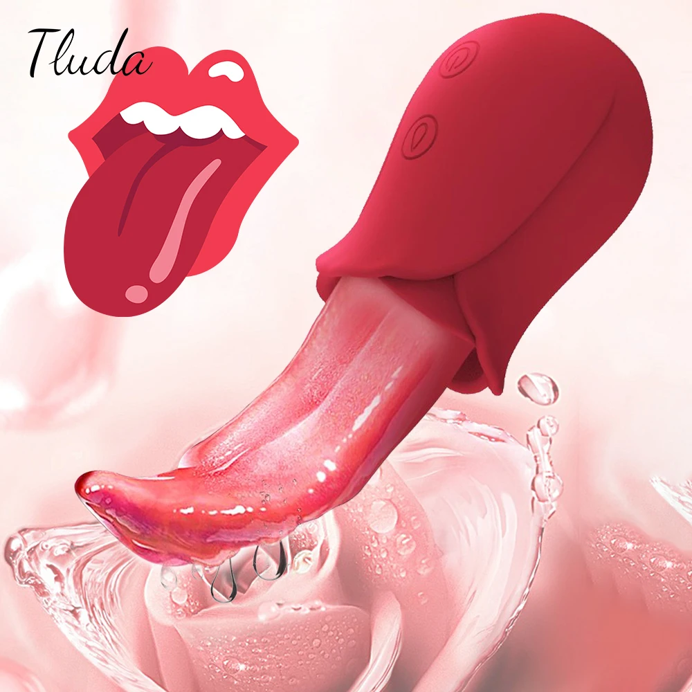 Zunge lecken Vibrator für Frauen Blowjob Simulation Wackeln weiche Silikon Klitoris Nippel Vibrator weibliche Masturbation Sexspielzeug 1