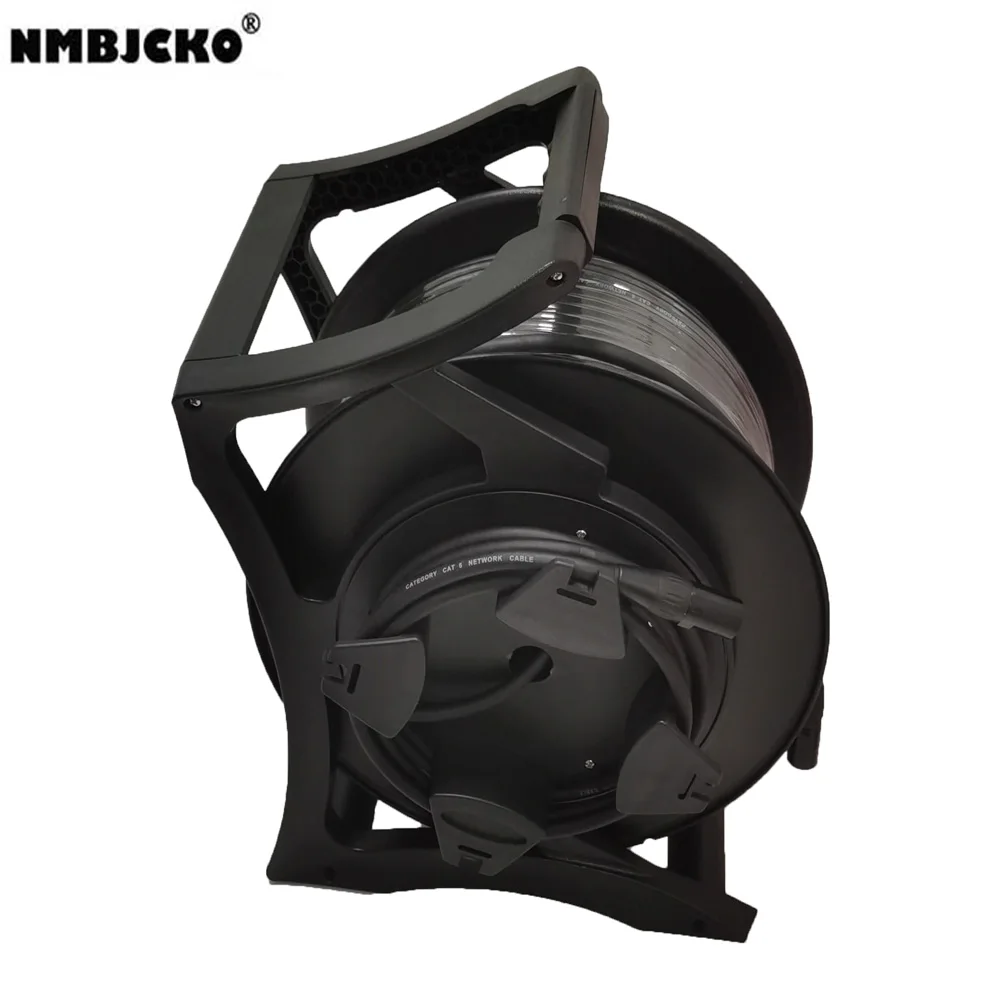 Nmbjcko Nuova Categoria Cat6 Cat5 Cavo Di Rete Schermato Ethernet Rj45 Cavo Audio Digitale 50M Reel Snake