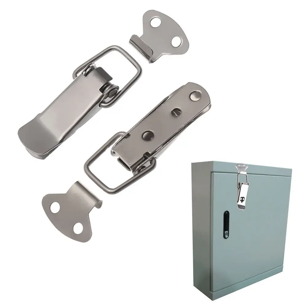Toggle Hardware Stainless Steel Cabinet Box Case Lock Hasp Box Buckle Luggage Accessories 1PC