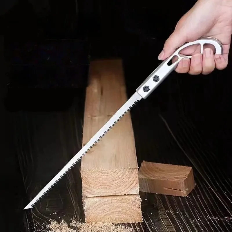 Hand saw multi purpose saw handheld saw Outdoor garden carpenter tree cutting tree branch fast wallboard saw swallow tail fine tooth manual saw mini