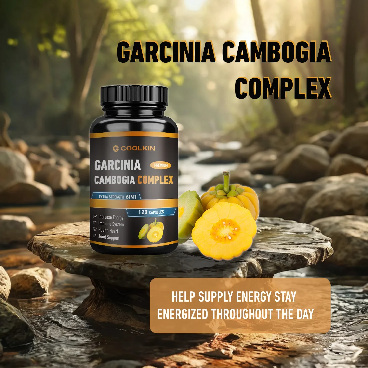 Garcinia Cambogia Fat Burner Detox Appetite Suppressant Skin Beauty Energy Metabolism Supplement garcinia cambogia extract