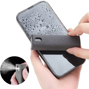 2-in-1 Screen Cleaner Kit For Phone/Laptop/Tablet/TV/Monitor/Car Screens Spray and Wipe Cleaning Tools 1
