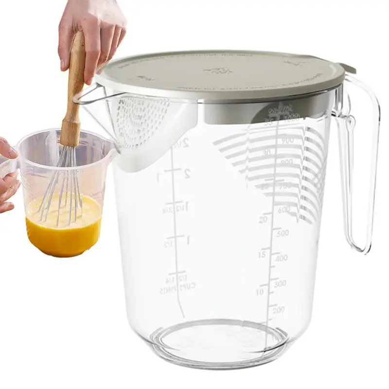 

Liquid Measuring Cups Cooking Baking Jug with Handle and Scales Large Capacity Multi Cooking Measuring Cups Jugs for Sugar