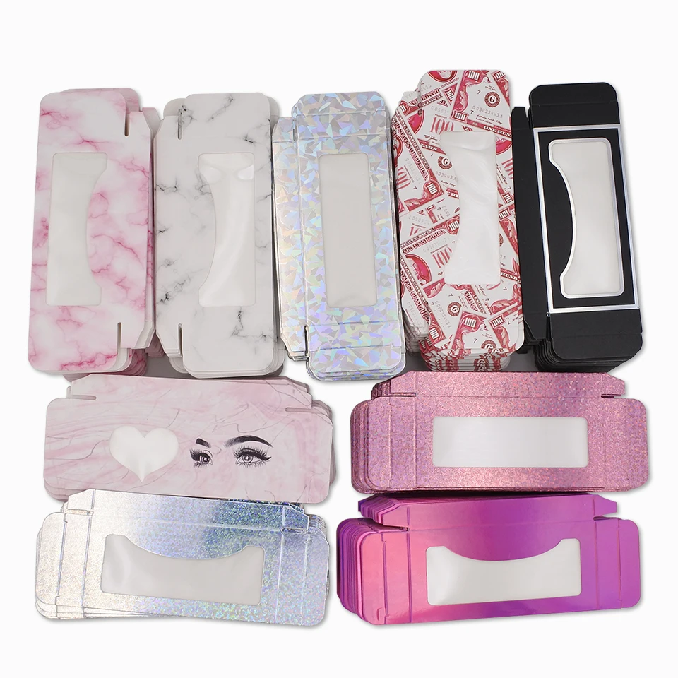 Eyelash Packaging Box Personalized Private Label Empty Lash Box Case Wholesale Custom Logo Lash Box Packaging 4