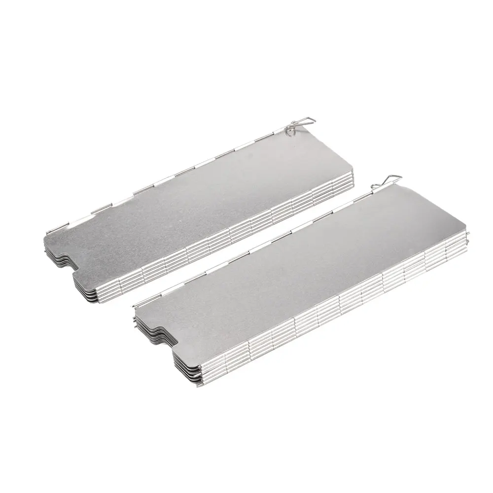 Gas Stove Wind Screen 8/10/12/14/16 Plates Outdoor Camping Picnic Cooking Burner Windproof Aluminum Alloy