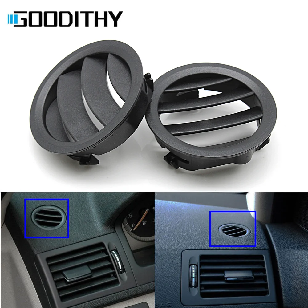 1 Set Car Dashboard Air Conditioner Outlet Vent Grille Cover with