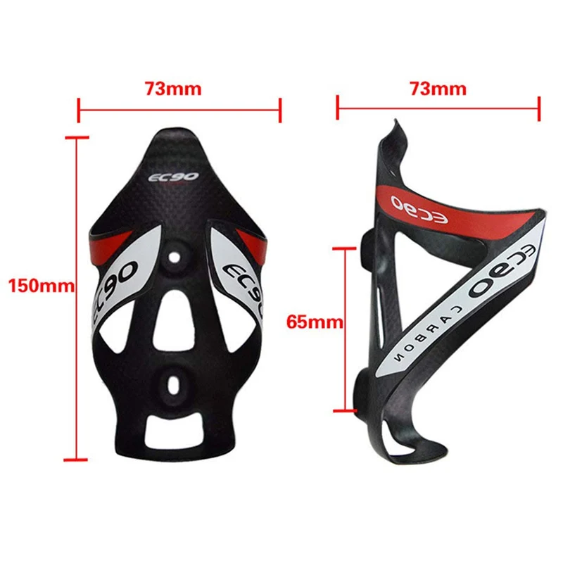 EC90 Carbon Fiber Road MTB Bikes Bottle Bicycle Bottle Cage Riding Equipment Water Cup Holder Cycle Equipment Parts bicycle water bottle cage bicycle bottle holder water bottle holder