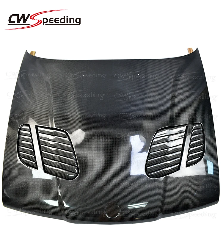 

GTR STYLE CARBON FIBER ENGINE COVER HOOD BONNET FOR BMWs 5 SERIES E34 BODY KIT