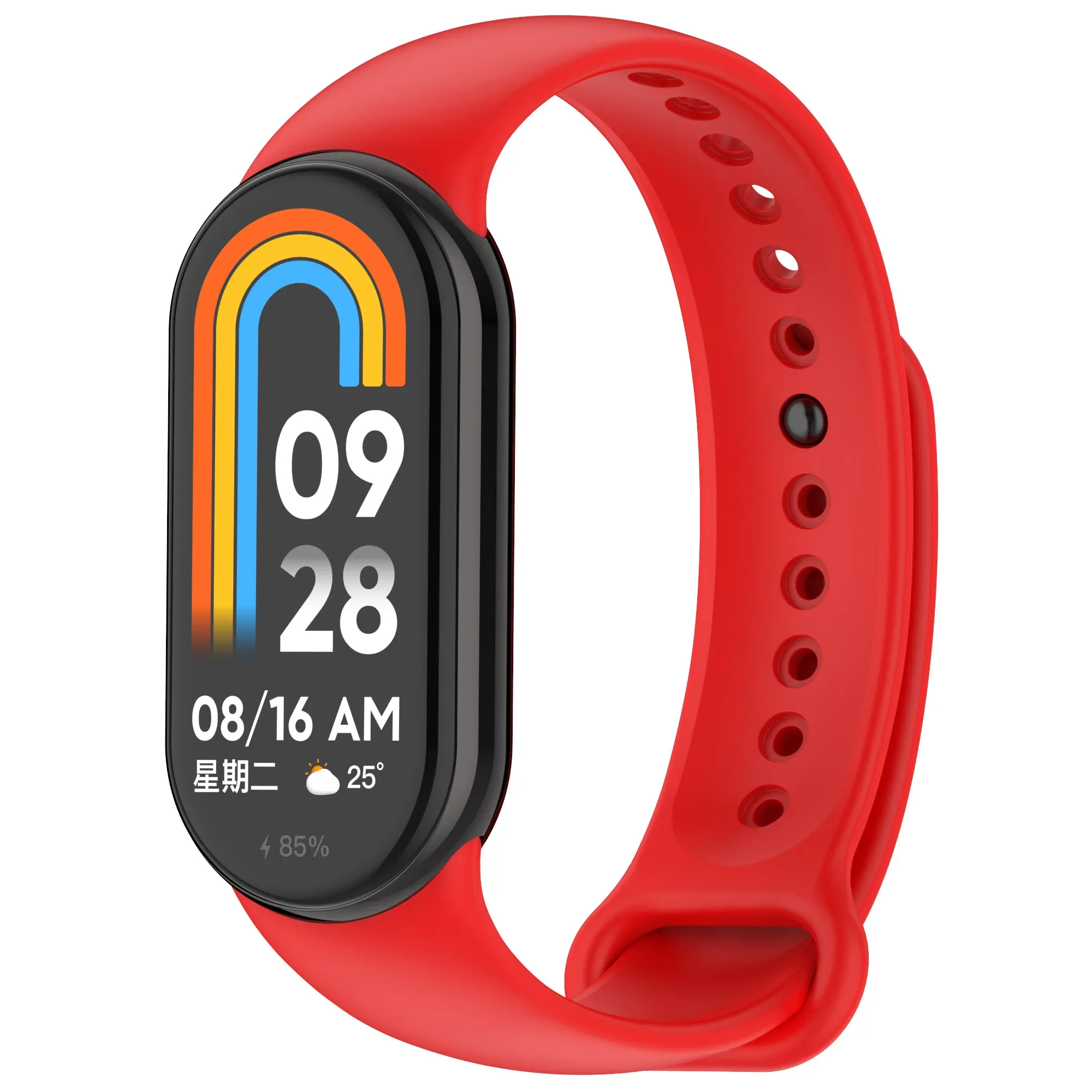 Soft Official Silicone Strap for Xiaomi Mi Band 10 Sports thumbnail 9